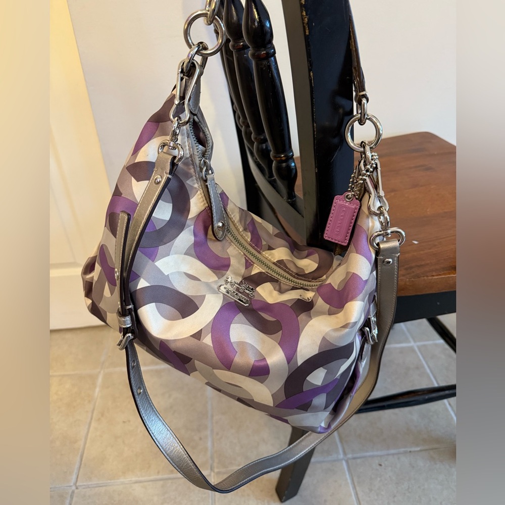 Coach Madison Op Art Hobo Bag
